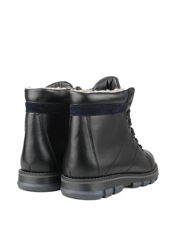 Черные зимние ботинки Swallow