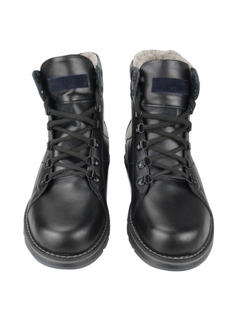 Черные зимние ботинки Swallow