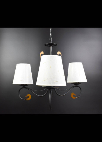 Люстра потолочная подвесная на 3 лампочки 11537/3 Черный 50х56х56 см. Handmade (234537545)