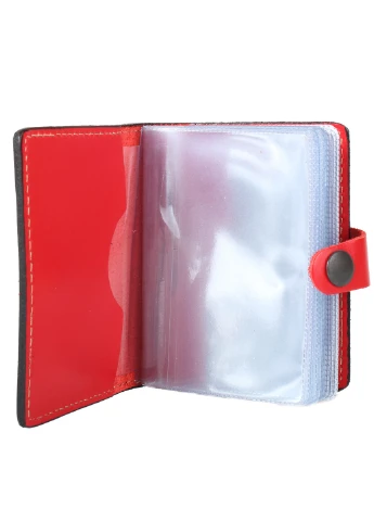 Жіноча шкіряна візитниця 7,5х9,5х1,5 см DNK Leather (212705393)
