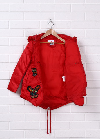 Красная демисезонная куртка 3QR Rand