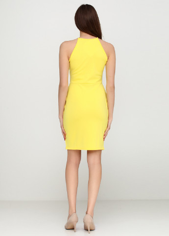 Желтое кэжуал платье Missguided однотонное