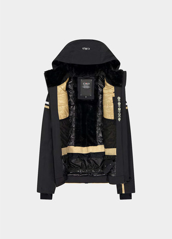Лыжная куртка CMP woman jacket zip hood (263359291)