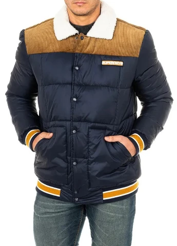 Комбинированная демисезонная куртка Superdry