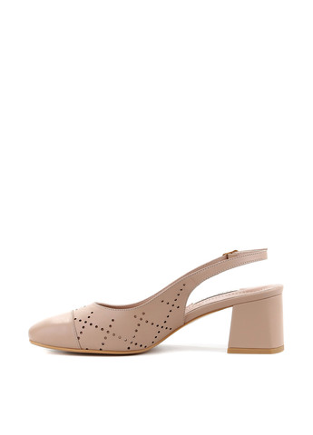 Le'BERDES Туфли слингбеки темно-бежевый з натуральная кожа, украина — лето (360795531)