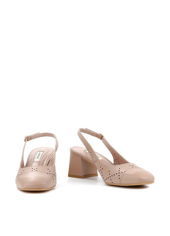 Le'BERDES Туфли слингбеки темно-бежевый з натуральная кожа, украина — лето (360795531)