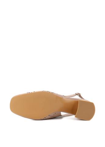 Le'BERDES Туфли слингбеки темно-бежевый з натуральная кожа, украина — лето (360795531)