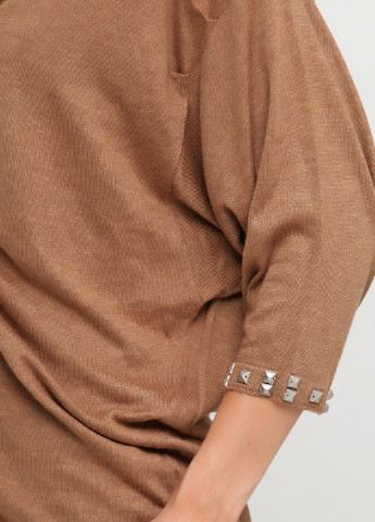 Коричневый демисезонный пуловер пуловер Pieszak