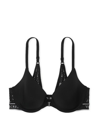 Черный демисезонный комплект (бюстгальтер, трусики) Victoria's Secret