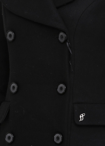 Черное демисезонное Пальто Femme Frive