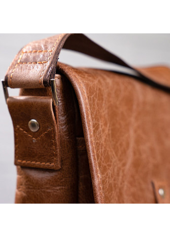 Чоловіча шкіряна сумка 22х23х7 см Shvigel (252133273)