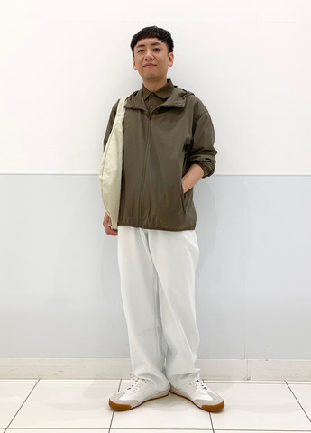 Голубые демисезонные джинсы Uniqlo