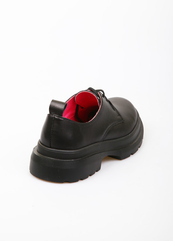 AURA Туфли дерби черный з натуральная кожа, украина — демисезон (370635464)