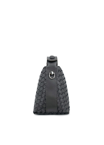 Маленькая женская сумка серая из кожи Fashion (251853921)