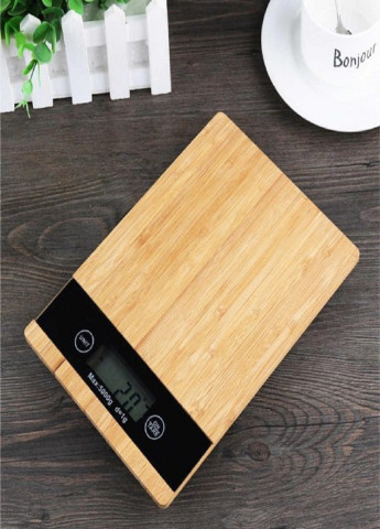Кухонні електронні дерев'яні ваги бамбук MS-A до 5 кг VTech (253319243)