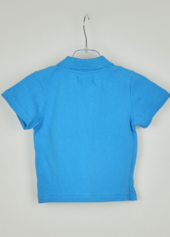 Голубой детская футболка-поло для мальчика Marasil однотонная