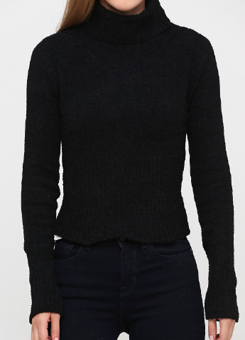 Черный демисезонный свитер CHD