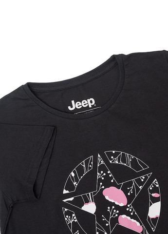 Футболка O102614-B000 Jeep T-SHIRT STAR Botanical Print J22W - (319352839)