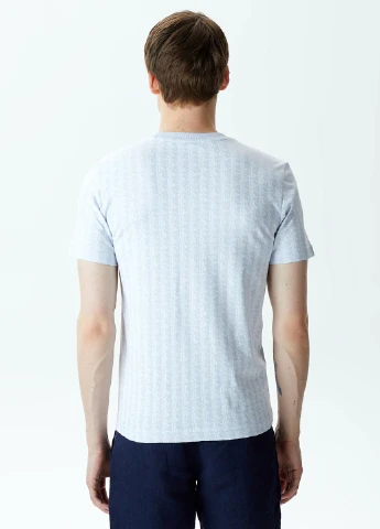 Блакитна футболка Lacoste