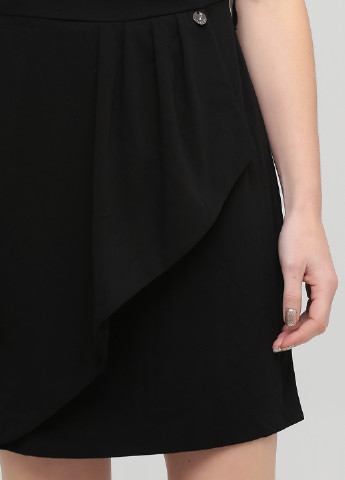 Черное кэжуал платье Guarapo однотонное