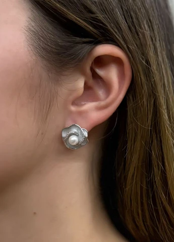 Сережки Silver Flame (317284643)