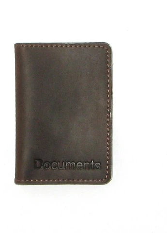 Подарочный набор №11 (ключница + обложка на права, ID паспорт) коричневый DNK Leather (253933679)