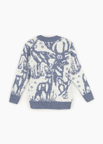 Синій зимовий светр Safari