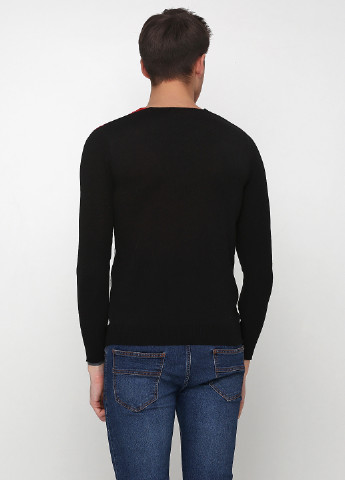 Черный демисезонный пуловер пуловер MCR