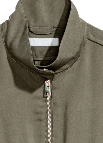 Оливкова (хакі) демісезонна куртка H&M