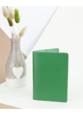Подарочный набор женский №54 (зеленый) кошелек + ключница + обложка на паспорт HandyCover (253447179)