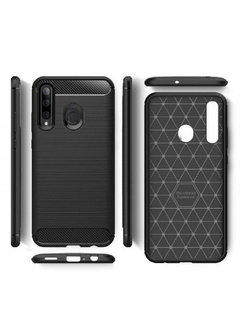 Чехол для мобильного телефона для Huawei P Smart 2019 Carbon Fiber (Black) (LT-PST19) Laudtec (252573033)