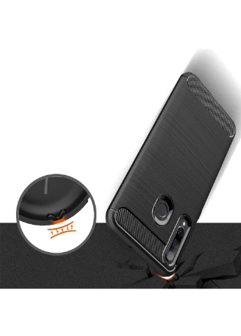 Чохол для мобільного телефону для Huawei P Smart 2019 Carbon Fiber (Black) (LT-PST19) Laudtec (252573033)