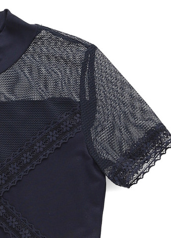 Тёмно-синяя блуза Morgan de toi