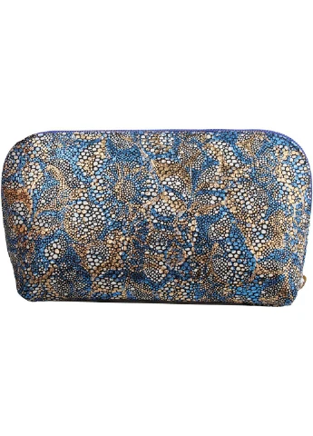 Женская кожаная косметичка 21х11,5х6 см Desisan (219905208)
