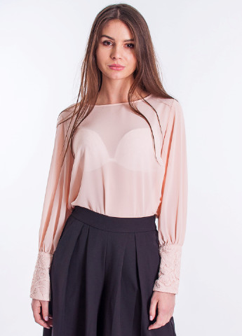 Персиковая блуза Sarah Chole