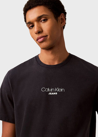 Чорна футболка Calvin Klein Jeans