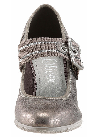 S.Oliver Туфли серо-коричневый з искусственная кожа, германия — лето (218829014)