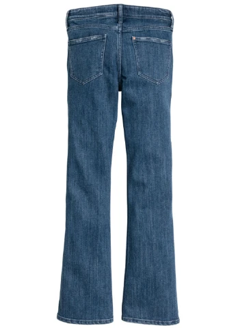 Синие демисезонные клеш джинсы H&M