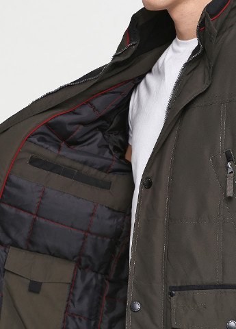 Темно-зеленая зимняя куртка A.W. Dunmore