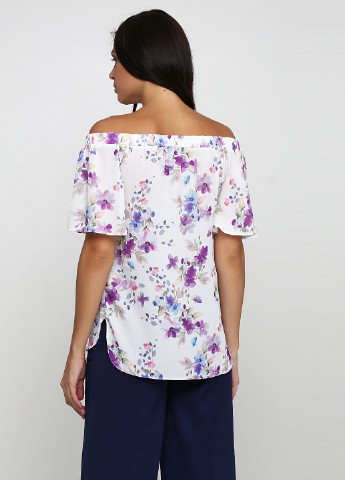 Комбинированная летняя блуза By Very
