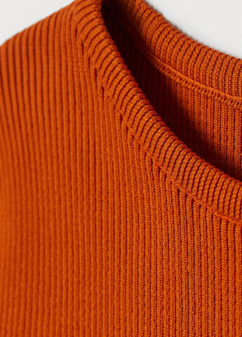 Оранжевый демисезонный футболка H&M