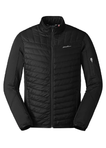 Чорна демісезонна куртка Eddie Bauer