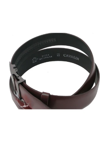 Чоловік шкіряний ремінь 110-130х3,5 см Cavaldi (233421078)