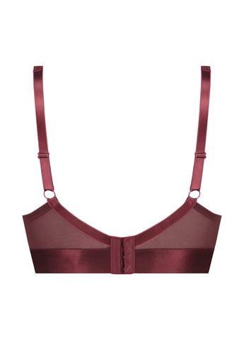 Бордовий бюстгальтер Hunkemoller без кісточок бавовна