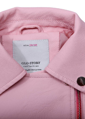 Пудрова демісезонна куртка для дівчинки 1114 158 пудра (2000903877820) Glo-Story