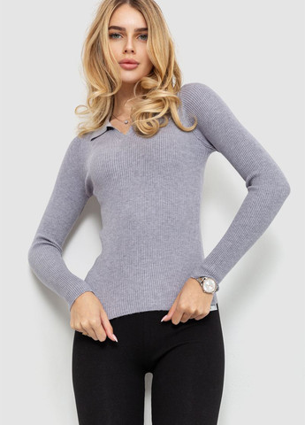 Сірий демісезонний пуловер пуловер Ager