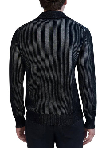 Черный зимний свитер Karl Lagerfeld