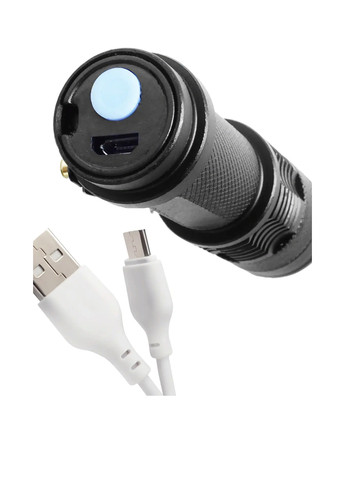 Светодиодный мини фонарик со встроенным аккумулятором, 9,5х2,5х2,5 см TV-magazin (257286732)