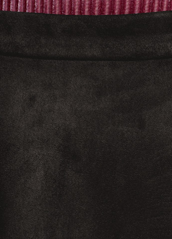 Черная кэжуал однотонная юбка Oodji мини