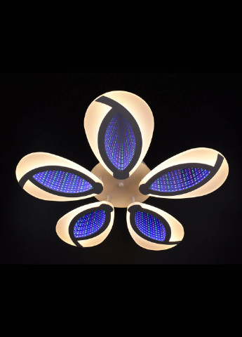Люстра стельова LED з пультом A2701 / 5-wh Білий 8х59х59 см. Handmade (234539959)